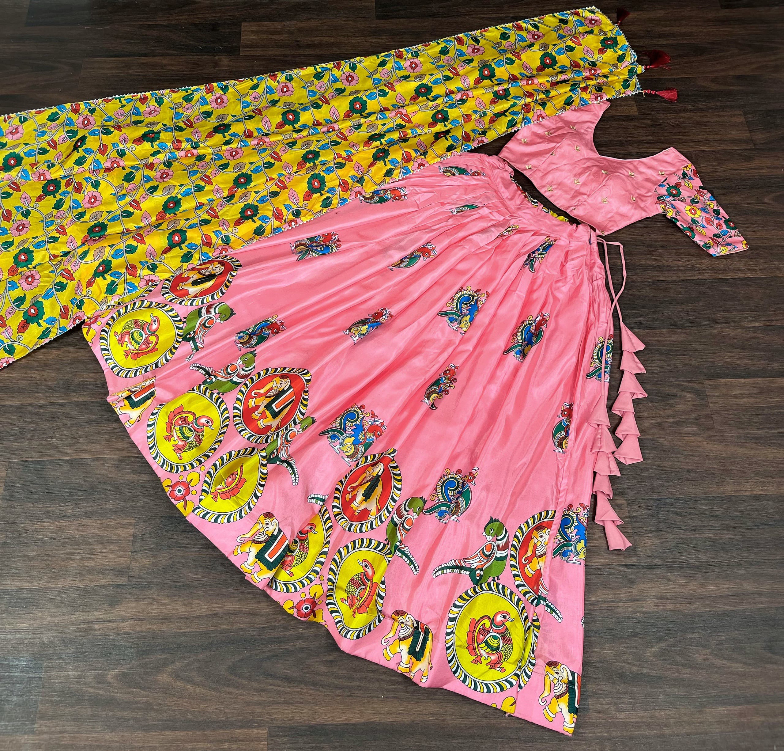 Designer Print Pink Color Exclusive Lehenga Choli