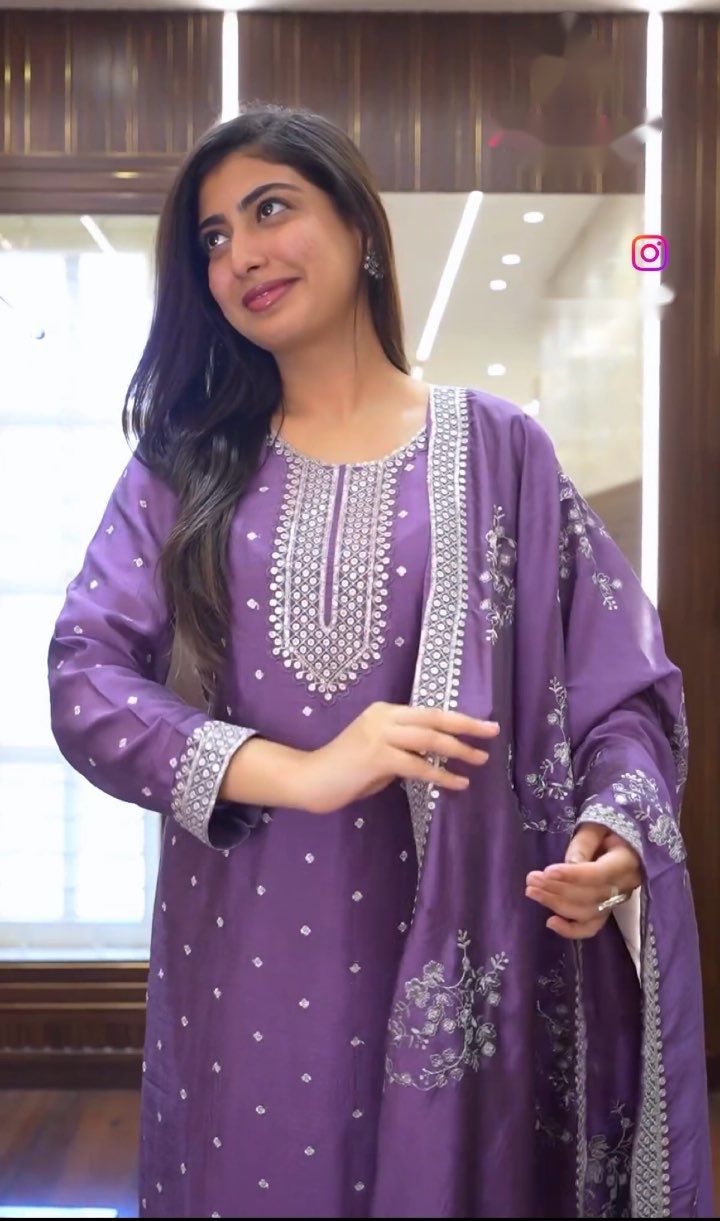 Function Wear Lavender Color Salwar Suit
